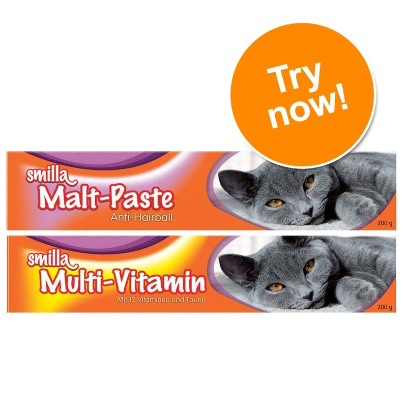 Smilla Multi-Vitamin Paste and Malt Paste Mixed Pack 2 x 200g Smilla Multi-Vitamin Paste And Malt Paste Mixed Pack 2 X 200g -Zooplus Store 434072 9