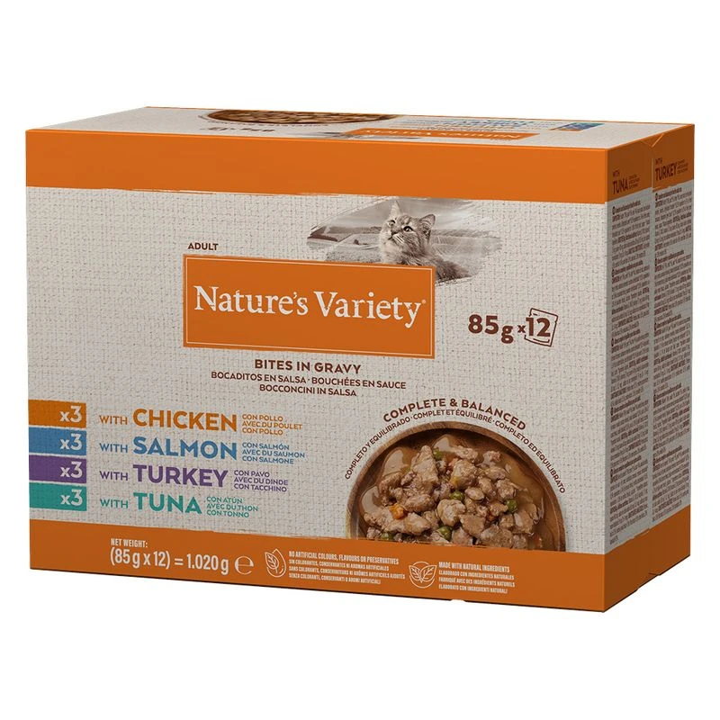 7kg Nature's Variety Dry Cat Food + 12 x 85g Wet Cat Food Free! * No Grain Kitten Free-Range Chicken (7kg) + Mixed Pack Bites in Gravy (12 x 85g) 7kg Nature's Variety Dry Cat Food + 12 X 85g Wet Cat Food Free! * No Grain Kitten Free-Range Chicken (7kg) + Mixed Pack Bites In Gravy (12 X 85g) -Zooplus Store