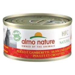 6 X 70g Almo Nature HFC Natural Wet Cat Food - 5 + 1 Free! * Chicken & Pumpkin (6 X 70g) 18 6 X 70g Almo Nature HFC Natural Wet Cat Food - 5 + 1 Free! * Chicken & Pumpkin (6 X 70g) -Zooplus Store 501265 pla mp almo nature 6x70g huhn garnelen hs 01 3 12