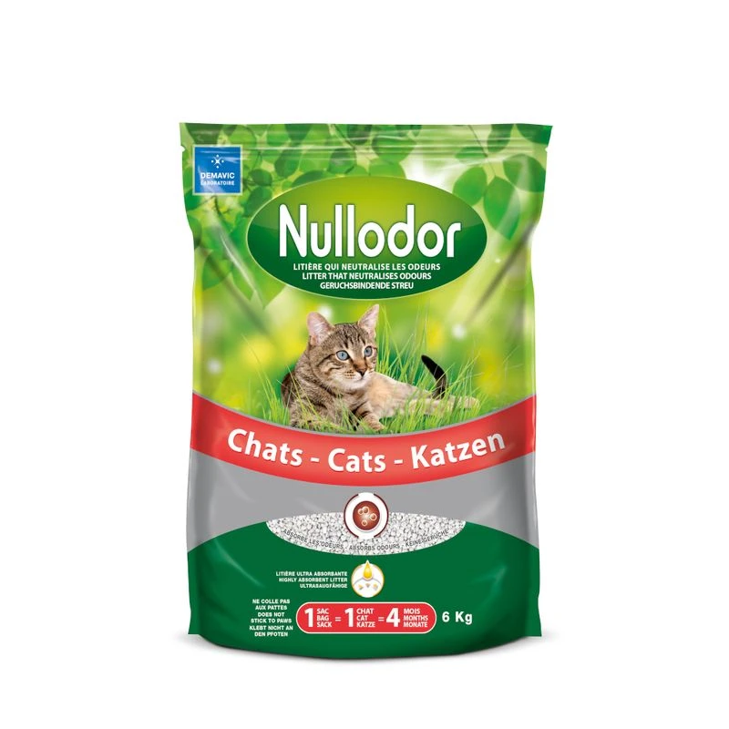 Nullodor Silicate Litter 3 litres (1.5kg) Nullodor Silicate Litter 3 Litres (1.5kg) -Zooplus Store 501407 pla nullodor silikatstreu 6kg hs 2 1 5 1