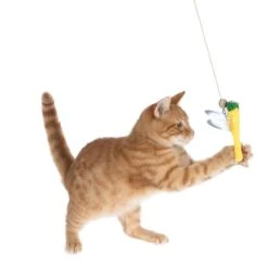 TIAKI Dragonfly Cat Dangler Toy With LED Pointer 1 Dangler Toy -Zooplus Store 501648 tiaki led cat teaser dragonfly cat fg 1103 3
