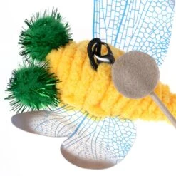 TIAKI Dragonfly Cat Dangler Toy With LED Pointer 1 Dangler Toy -Zooplus Store 501648 tiaki led cat teaser dragonfly fg 0226 7