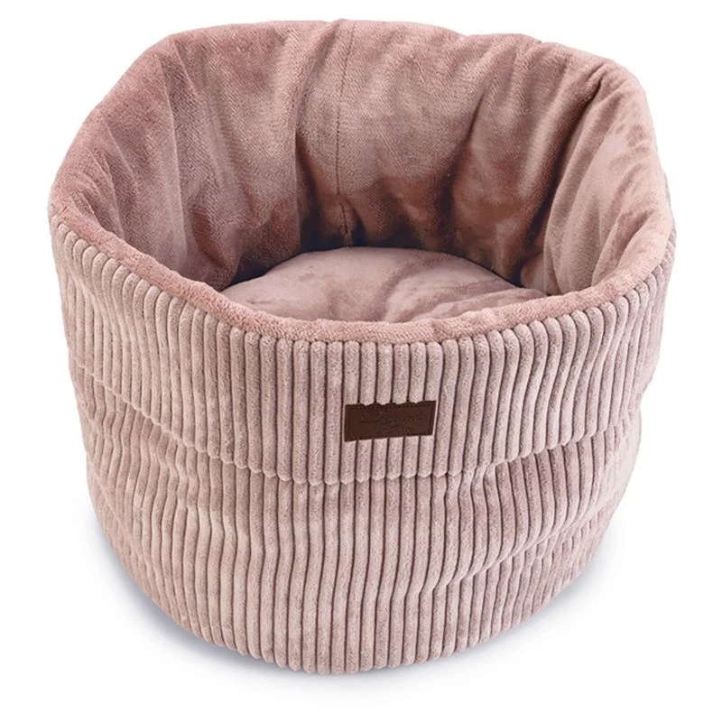 Designed by Lotte Ribbed Cat Basket Light Grey Designed By Lotte Ribbed Cat Basket Light Grey -Zooplus Store 501680 dbl katzenkorb ribbed hellgrau hs 02 9