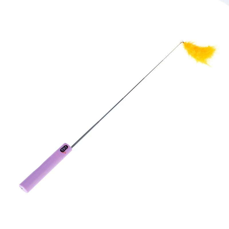 TIAKI Pompom Cat Dangler Toy with LED Pointer 1 Toy TIAKI Pompom Cat Dangler Toy With LED Pointer 1 Toy -Zooplus Store 501729 pla tiaki led cat teaser pompom fg 0183 3