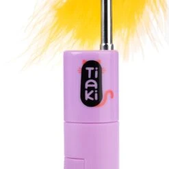 TIAKI Pompom Cat Dangler Toy With LED Pointer 1 Toy 9 TIAKI Pompom Cat Dangler Toy With LED Pointer 1 Toy -Zooplus Store 501729 tiaki led cat teaser pompom fg 0202 8