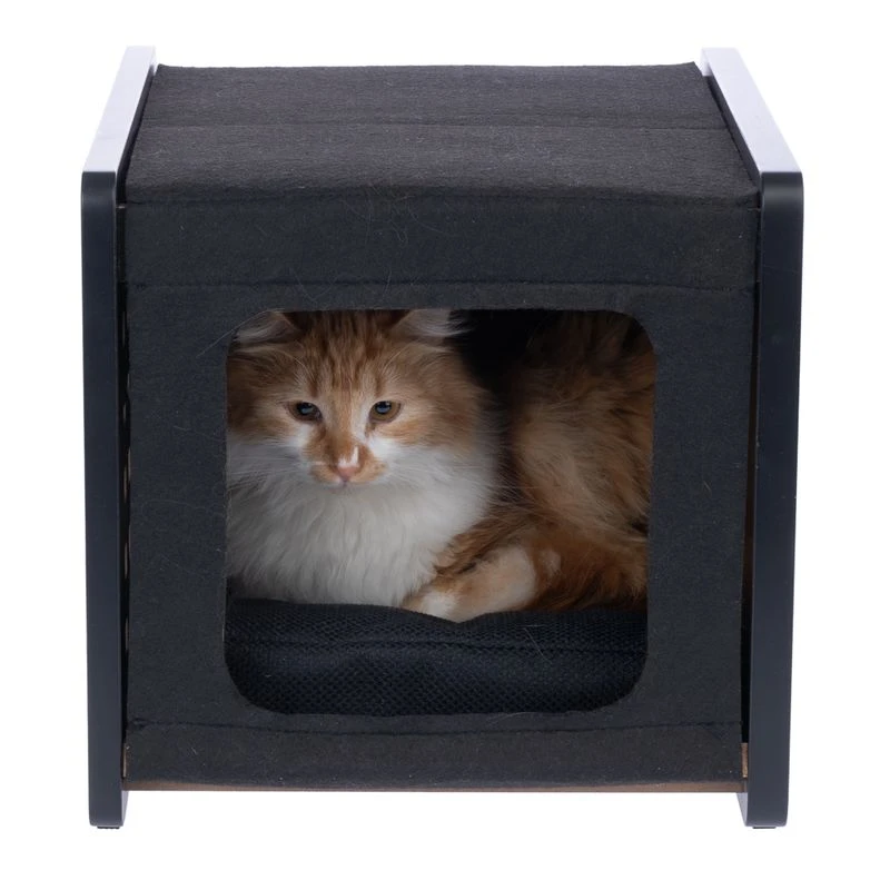 Modern Living San Francisco Den White Modern Living San Francisco Den White -Zooplus Store 505766 san francisco cave black cat fg 3956 0