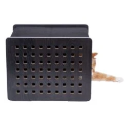 Modern Living San Francisco Den White 11 Modern Living San Francisco Den White -Zooplus Store 505766 san francisco cave black cat fg 3957 9