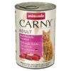 6 X 400g Animonda Carny Wet Cat Food + Animonda Carny Cat Snack Free! * Adult Turkey, Chicken & Shrimp (6 X 400g) + Adult Crunchy Beef & Chicken (50g)