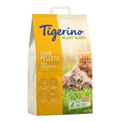 Tigerino Plant-Based Litter Corn Pellets - Pine Scent 7l