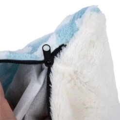 Zooplus Basics Fluffy Cat Cave Pink -Zooplus Store 523298 fluffy colourful cave fg 9981 3 1