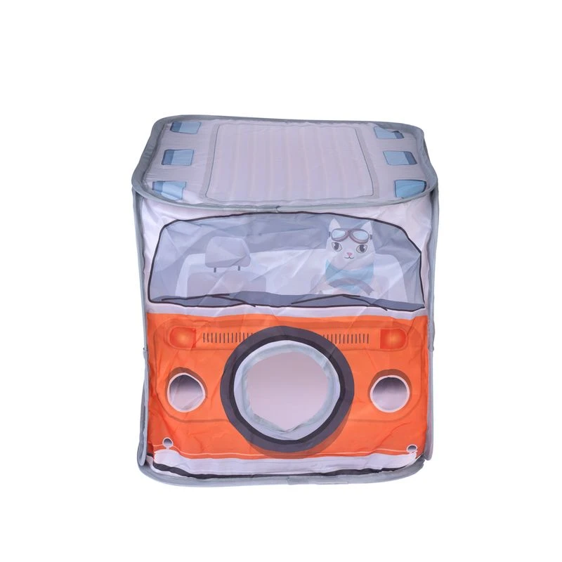 TIAKI Campervan Cat Tunnel 52 x 38 x 38 cm (L x W x H) TIAKI Campervan Cat Tunnel 52 X 38 X 38 Cm (L X W X H) -Zooplus Store 524500 tiaki van cat tent fg 2 9 6