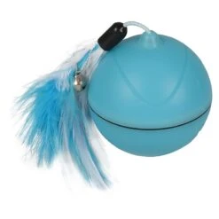 Flamingo LED Ball Mechta Cat Toy 1 Toy, Blue