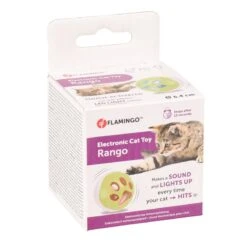 Flamingo LED Rango Electronic Cat Toy 6.4cm (diameter) 3 Flamingo LED Rango Electronic Cat Toy 6.4cm (diameter) -Zooplus Store 533696 flamingo led ball rango hs 04 4