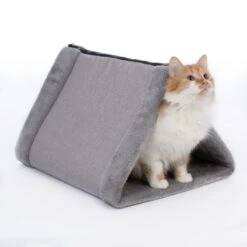 Zooplus Basics 2-in-1 Cat Den 43 X 35 X 30 Cm (L X W X H)