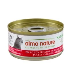 6 X 70g Almo Nature HFC Natural Wet Cat Food - 5 + 1 Free! * Chicken & Chicken Liver (6 X 70g) -Zooplus Store 548804 pla almo nature hs 01 1