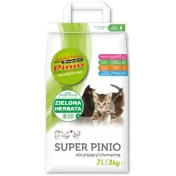 Super Pinio Green Tea Cat Litter Economy Pack: 2 X 7l (approx. 6kg)