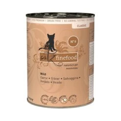 Catz Finefood Can 6 X 400g Salmon & Poultry 7 Catz Finefood Can 6 X 400g Salmon & Poultry -Zooplus Store 57242 pla petsnature catzfinefood wild 6x400g hs 01 6 3