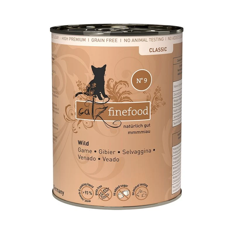 catz finefood Can 6 x 400g Herring & Shrimps Catz Finefood Can 6 X 400g Herring & Shrimps -Zooplus Store 57242 pla petsnature catzfinefood wild 6x400g hs 01 6 8