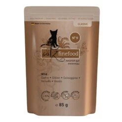 Catz Finefood Pouch 8 X 85g Lamb & Rabbit 6 Catz Finefood Pouch 8 X 85g Lamb & Rabbit -Zooplus Store 57343 pla catzfinefood wild hs 01 3 6