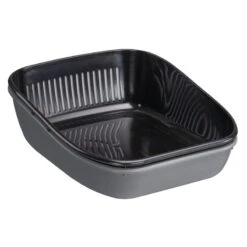 Ferplast Antibacterial Cat Litter Tray Birba Sanitised Grey / Black