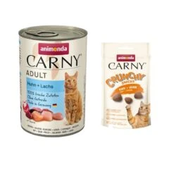 6 X 400g Animonda Carny Wet Cat Food + Animonda Carny Cat Snack Free! * Adult Meat Saucer (6 X 400g) + Adult Crunchy Beef & Chicken (50g) 6 6 X 400g Animonda Carny Wet Cat Food + Animonda Carny Cat Snack Free! * Adult Meat Saucer (6 X 400g) + Adult Crunchy Beef & Chicken (50g) -Zooplus Store 605919 105416 5 3