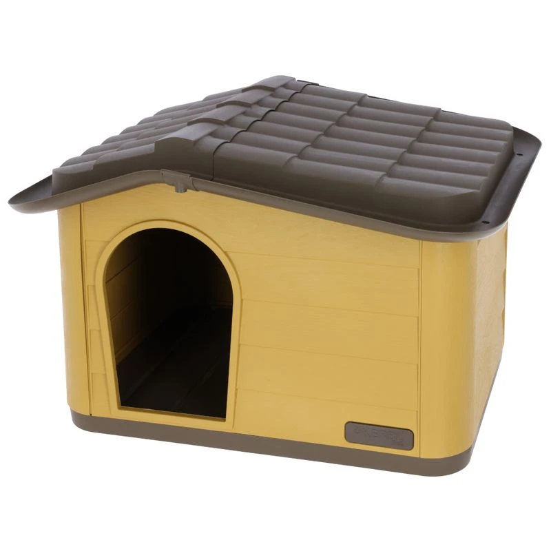Kerbl Pet Paola Eco Cat House Yellow/ Black: 60 X 51 X 41cm (L X W X H) -Zooplus Store 607742 pla kerbl katzenhaus paola eco 60x51x41cm honey schwarz 1000x1000 hs 01 9 1
