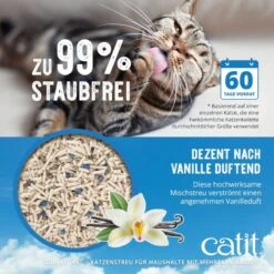 Catit Go Natural! Pea + Bentonite Vanilla 6.4kg -Zooplus Store 608314 catit go natural erbse bentonit 6 4kg vanille 1000x1000 hs 05 6