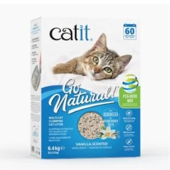 Catit Go Natural! Pea + Bentonite Vanilla 6.4kg
