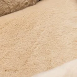 Beeztees Cuddly Set Moza - Beige Cat Bed + Window Sill Cushion -Zooplus Store 609316 beeztees katzenbett moza 48x37x15cm beige 1000x1000 hs 03 2