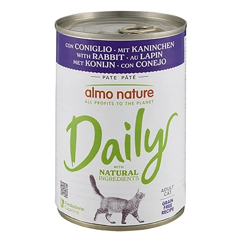 Almo Nature Daily Menu Saver Pack 12 x 400g Rabbit Almo Nature Daily Menu Saver Pack 12 X 400g Rabbit -Zooplus Store 62742 pla almo nature 400g hs 01 1