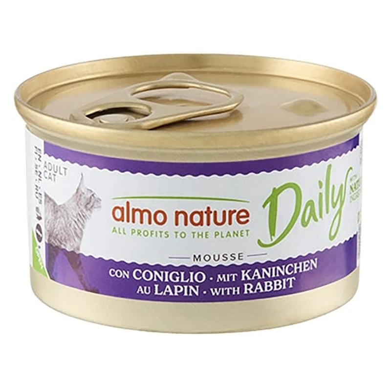 Almo Nature Daily Menu Saver Pack 12 x 85g Mousse with Rabbit Almo Nature Daily Menu Saver Pack 12 X 85g Mousse With Rabbit -Zooplus Store 62853 pla almo nature hs 06 9