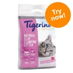 Tigerino Premium Cat Litter Trial Pack Sensitive - Unscented (6kg)