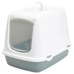 Savic Oscar Litter Box White / Grey