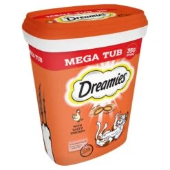 Dreamies Mega Tub Catnip (350g) -Zooplus Store 680212 6 1