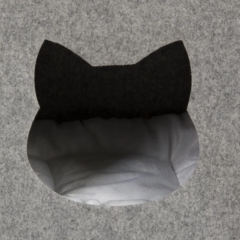 Felt Cat Den for Shelves 33 x 33 x 33 cm (L x W x H) Felt Cat Den For Shelves 33 X 33 X 33 Cm (L X W X H) -Zooplus Store 70615 katzenhoehle f regale aus filz fg 5222 4