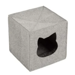 Felt Cat Den For Shelves 33 X 33 X 33 Cm (L X W X H) 8 Felt Cat Den For Shelves 33 X 33 X 33 Cm (L X W X H) -Zooplus Store 70615 pla katzenhoehle f regale aus filz fg 5216 7
