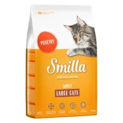 Smilla Dry Cat Food Economy Packs 2 X 10kg Adult Fish -Zooplus Store 70626 pla smilla largecats poultry 10kg 4 2