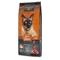 Leonardo Dry Cat Food Economy Packs Adult Duck (2 X 15kg) -Zooplus Store 70633 pla leonardo duck 15kg hs 01 0