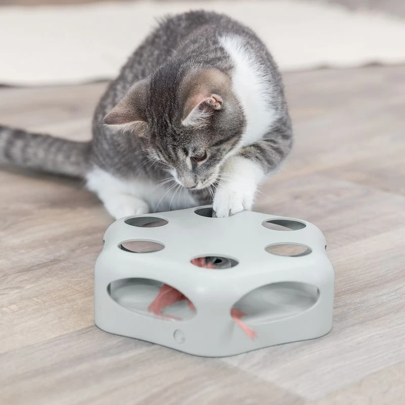 Trixie Turning Feather Cat Toy 1 Toy Trixie Turning Feather Cat Toy 1 Toy -Zooplus Store