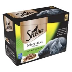 Sheba Pouches Select Slices In Gravy 48 X 85g Meat & Fish Collection In Gravy 11 Sheba Pouches Select Slices In Gravy 48 X 85g Meat & Fish Collection In Gravy -Zooplus Store 75521 pla sheba megapack 12x85g duo 1 6