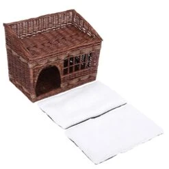 Pueblo Cat Den Brown - 56 X 36 X 42 Cm (L X W X H) -Zooplus Store 76089 katzenhaus pueblo fg 3738 4