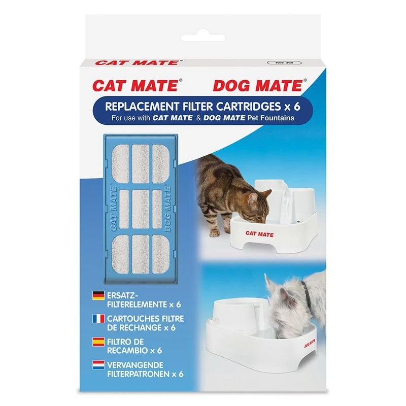 Cat Mate Filter 2 x Replacement Filters Cat Mate Filter 2 X Replacement Filters -Zooplus Store 76302 pla 389 image hs 03 5 3