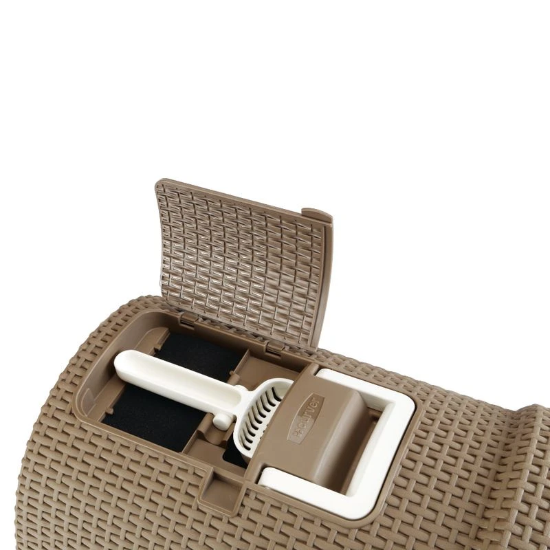 Eco-Friendly Curver Cat Litter Tray Mocha Eco-Friendly Curver Cat Litter Tray Mocha -Zooplus Store 79714 karlie curver katzentoilette mokka hs 01 8 2