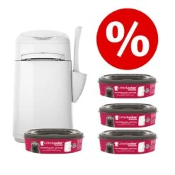 LitterLocker® Fashion Cat Litter Bin Economy Pack: 3 X Refill Cartridge 2 LitterLocker® Fashion Cat Litter Bin Economy Pack: 3 X Refill Cartridge -Zooplus Store 81586 81484 habapet ll fashion entsorgungseimer 3xnachfuellkassette hs 08 4