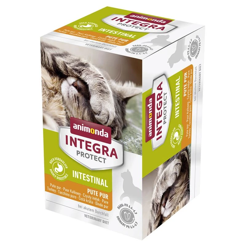 Animonda Integra Protect Dry Cat Food + Wet Cat Food - Bundle Price! Adult Urinary (1.2kg) + Chicken Urinary Struvite Stone (6 x 100g) Animonda Integra Protect Dry Cat Food + Wet Cat Food - Bundle Price! Adult Urinary (1.2kg) + Chicken Urinary Struvite Stone (6 X 100g) -Zooplus Store 82651 pla animonda integra protect adult intestinal schale putepur 6x100g hs 01 1 1
