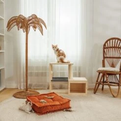 Modern Living Bora Bora Cat House 70 X 35 X 60cm (L X W X H) -Zooplus Store 85403 modern living hs 01 2