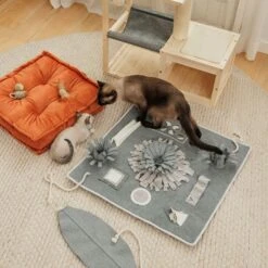 Modern Living Bora Bora Cat House 70 X 35 X 60cm (L X W X H) -Zooplus Store 85403 modern living hs 03 7