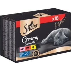 Sheba Creamy Snacks Multipack 18 X 12g