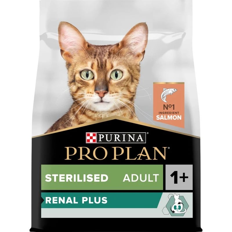 PURINA PRO PLAN Sterilised Adult Renal Plus - Salmon 14kg -Zooplus Store 98497 purina pro plan sterilised adult renal plus lachs mhi k 4 1
