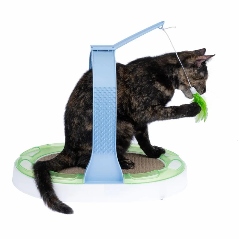 TIAKI Interactive 3-in-1 Cat Scratcher Toy 40 x 30 x 31.5 cm (L x W x H) TIAKI Interactive 3-in-1 Cat Scratcher Toy 40 X 30 X 31.5 Cm (L X W X H) -Zooplus Store dsc7168 5